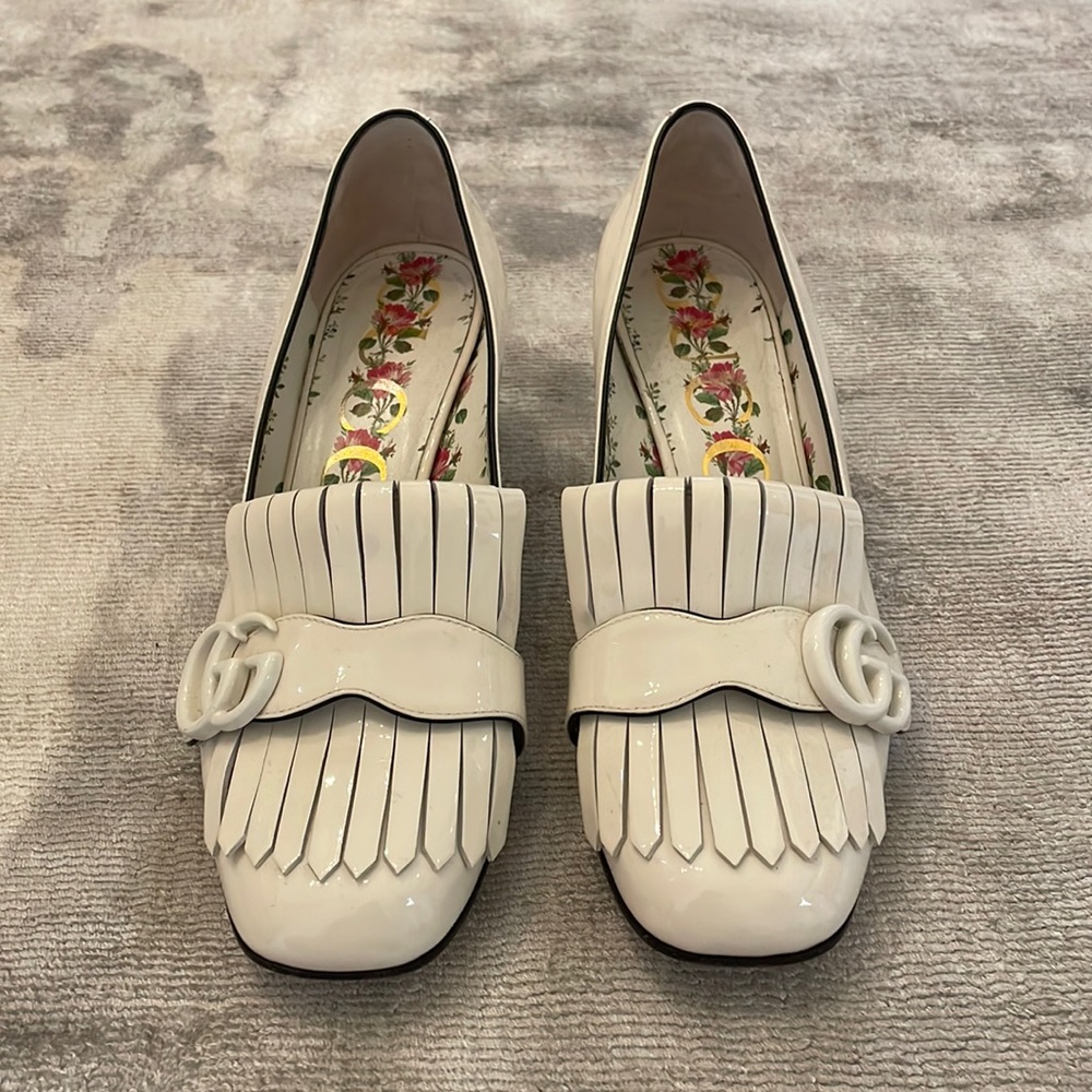 GUCCI Double G Heeled Loafer